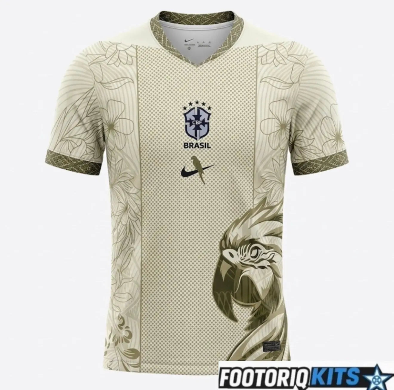 Maillot Brésil Or Concept 2026