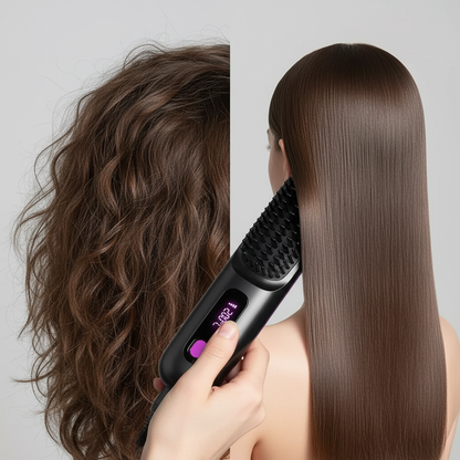 Brosse Lissante LCD Sans Fil